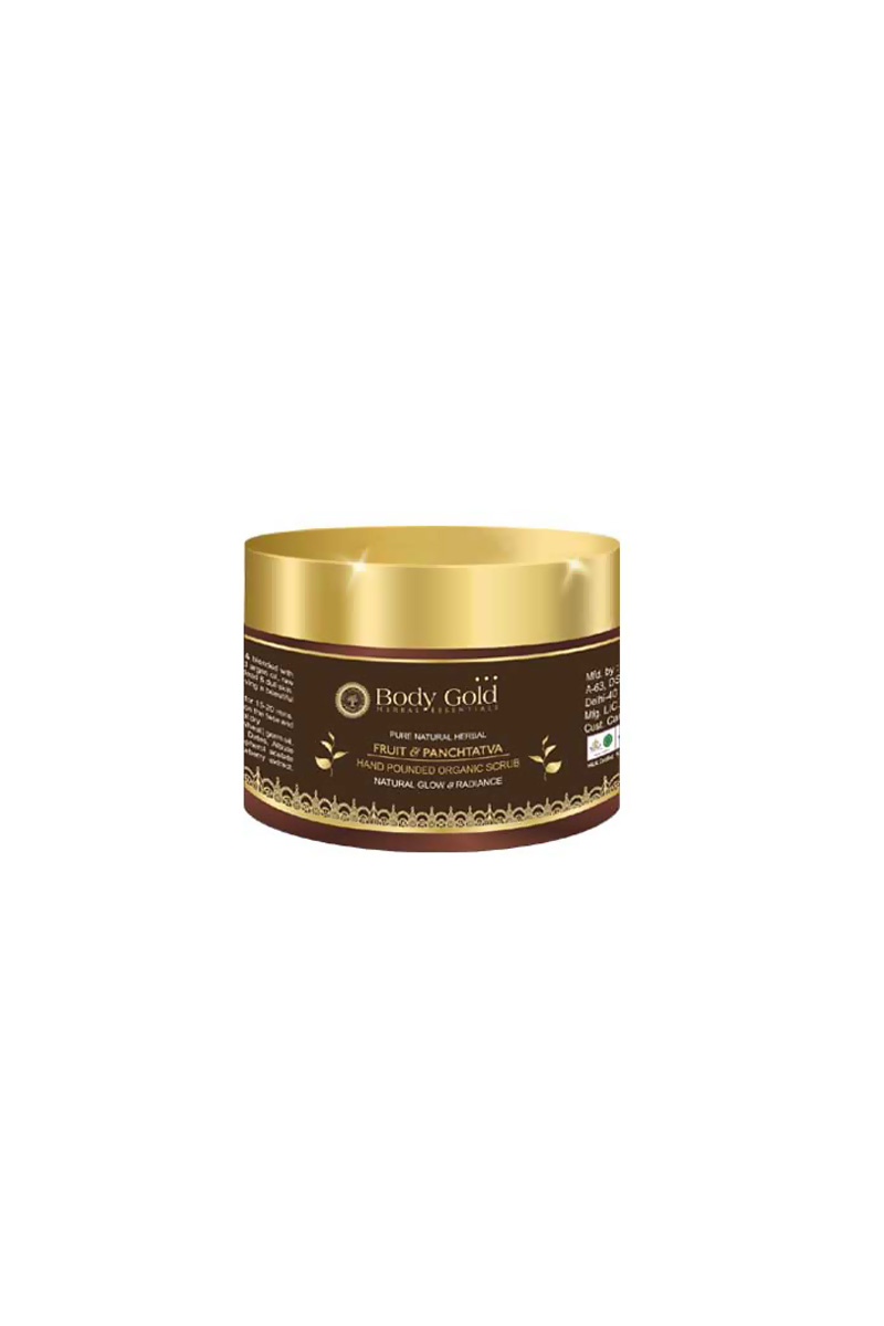 Body Gold Fruit & Panchtatva Face Scrub  50gm